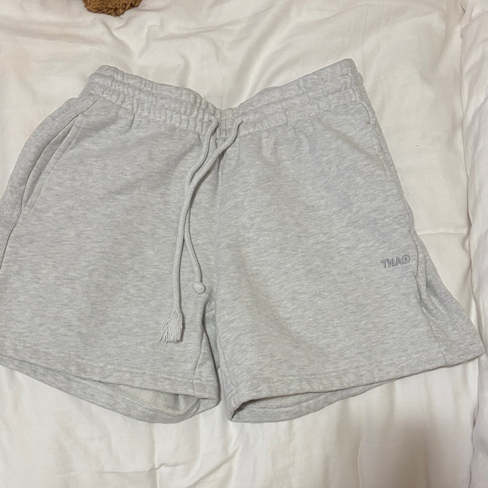 TNA Light Gray Athletic Shorts